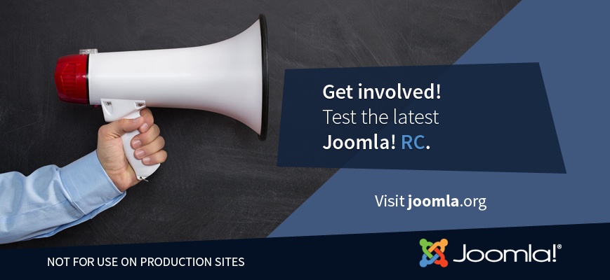 Joomla! RC release