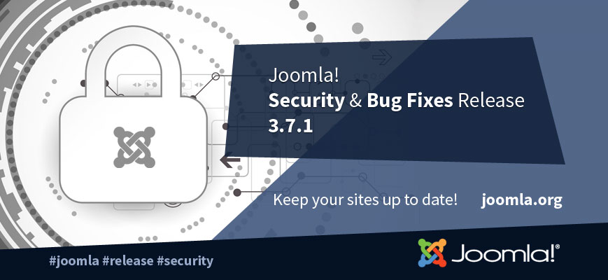 Joomla! 3.7.1 security release