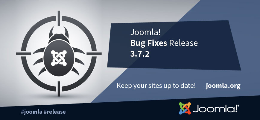 Joomla! 3.7.2 bug fix release