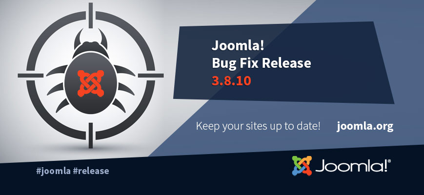 Joomla! 3.8.10 release